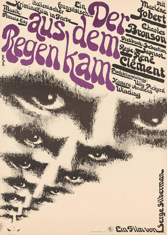 Der aus dem Regen kam - Ein französisch-italienischer Kriminalfilm in Farbe