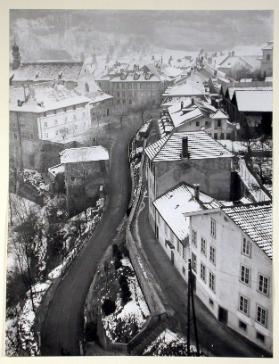 Fribourg ; Blick von der Port de Zaeringen (?)