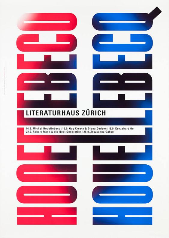 Houellebecq - Literaturhaus Zürich