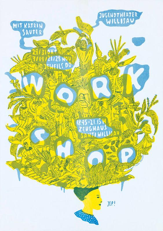 Workshop - Mit Katrin Sauter - Jugendtheater Willisau - Zeughaus Sänti Willisau