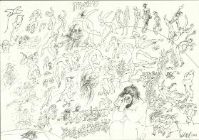 "Parade", Karte Ausstellung
