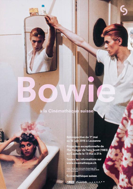 Bowie à la Cinémathèque suisse - Rétrospective du 1er mai au 30 juin à Lausanne