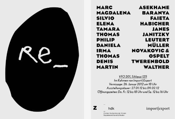 Import/Export: "Re_"