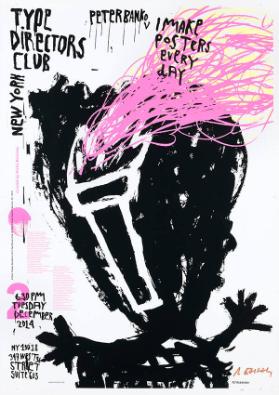 Peter Bankov - I make posters every day - Type Directors Club New York