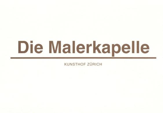 Max Bühlmann: Die Malerkapelle