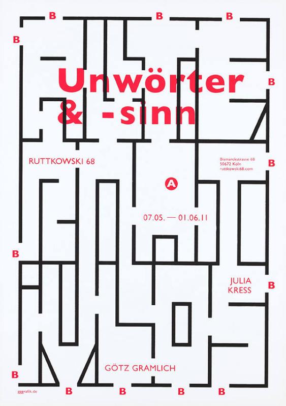 Unwörter & -sinn - Alternativlos - Ruttkowski 68 Köln