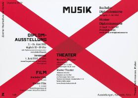 Zürcher Hochschule der Künste - Diplome 2012 - Musik - Diplomausstellung - Theater - Film