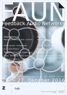 Faun - Feedback Audio Networks  - Installationen