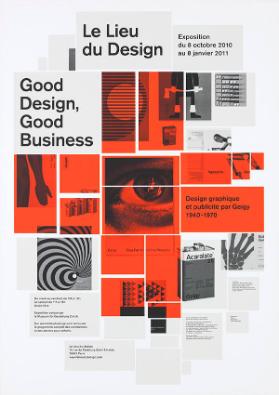 Le Lieu du Design - Good Design, Good Business - Design graphique et publicité par Geigy 1940-1970