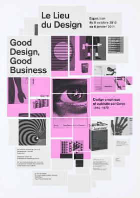 Le Lieu du Design - Good Design, Good Business - Design graphique et publicité par Geigy 1940-1970