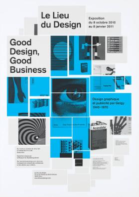 Le Lieu du Design - Good Design, Good Business - Design graphique et publicité par Geigy 1940-1970