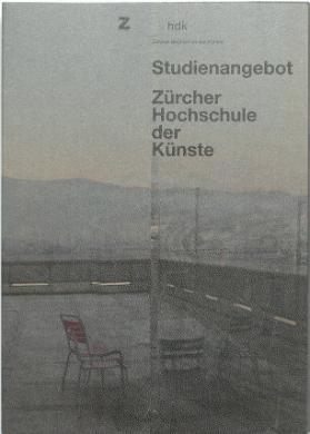 ZHdK, Studienangebot 2017