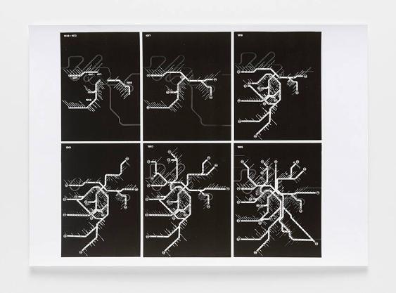 [RER 6, Entwicklung des Streckennetzes 1938-1985]