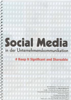 Social Media in der Unternehmenskommunikation