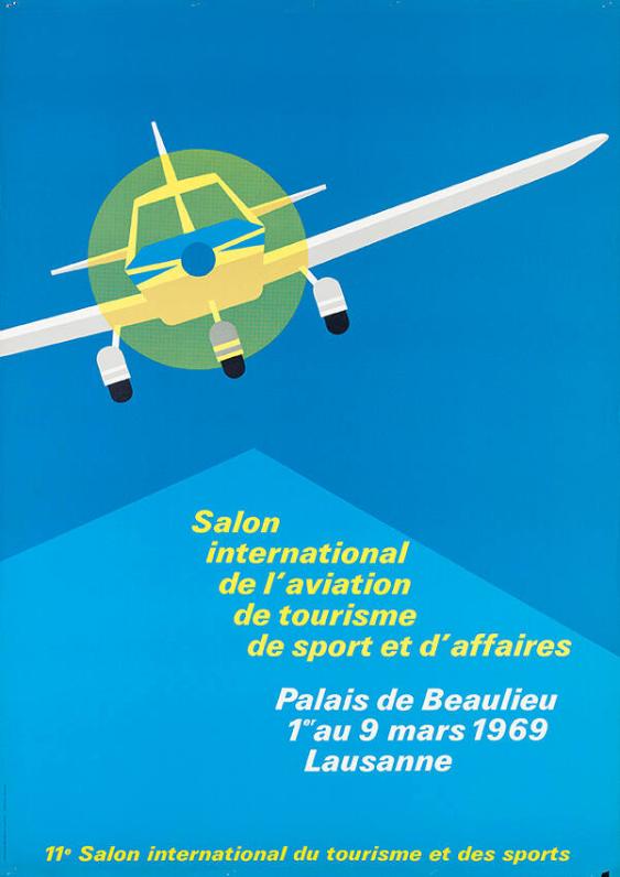 Salon international de l'avion de tourisme de sport et d'affaires - Palais de Beaulieu - Lausanne