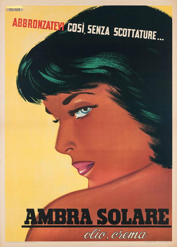 Abbronzatevi così, senza scottature ... Ambra Solare - Olio, crema