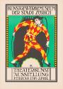 Carl Roesch, Plakat Theaterkunstausstellung, 1914, Plakatsammlung, Museum für Gestaltung