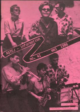 ASTEJ - Information Nr. 41, Mai 1986