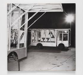 [Geigy Wanderzirkus: Ausstellungswagen und Kino]