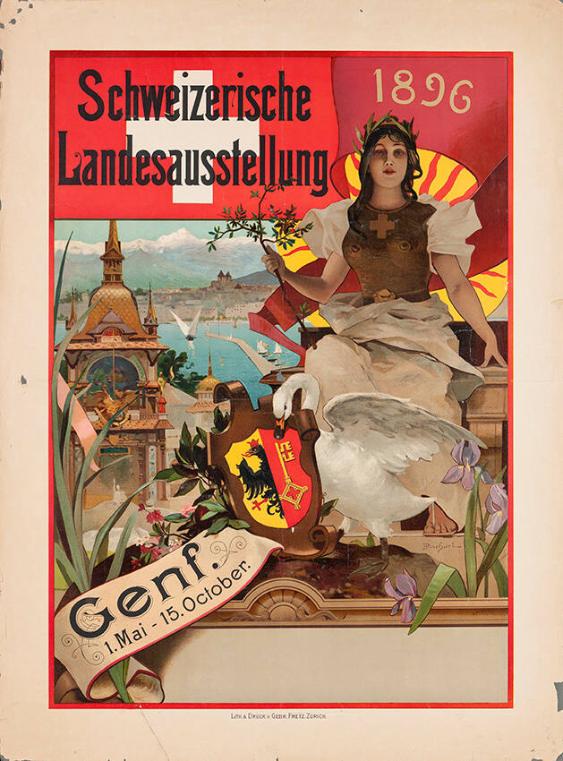 Schweizerische Landesausstellung - Genf. 1896