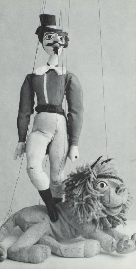 Zürcher Marionetten aus der Sammlung