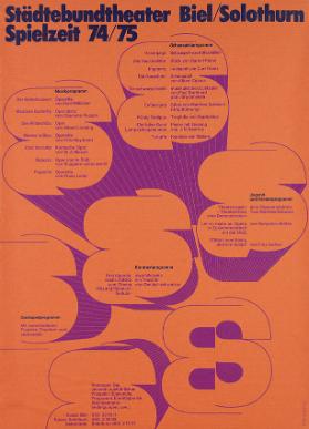 BS - Städtebundtheater Biel/Solothurn - Spielzeit 74/75