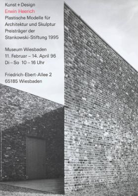 Kunst + Design - Erwin Heerich - Plastische Modelle für Architektur und Skulptur - Preisträger der Stankowski-Stiftung 1995 - Museum Wiesbaden