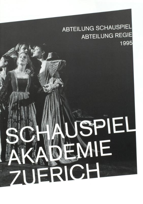 Vorsprechen 1995, Abteilung Schauspiel, Abteilung Regie