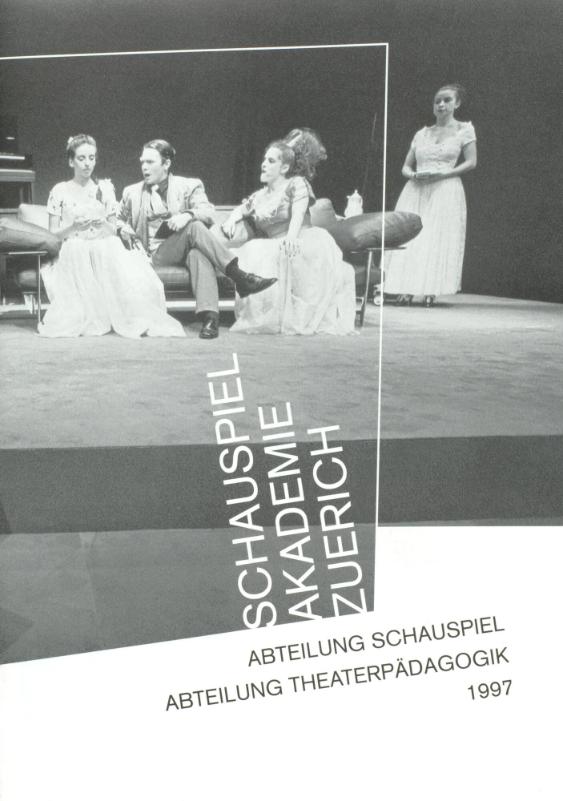 Vorsprechen1997, Abteilung Schauspiel, Abteilung Theaterpädagogik