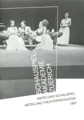 Vorsprechen1997, Abteilung Schauspiel, Abteilung Theaterpädagogik