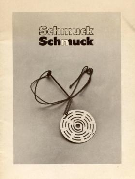 Schmuck Schmuck: Franz Eggenschwiler, Bernhard Schobinger