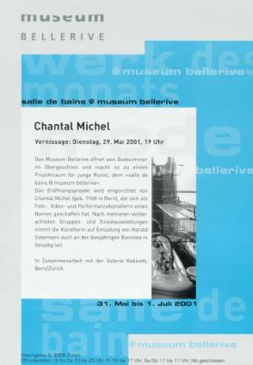 Chantal Michel - "Mary Rose", salle de bains @ museum bellerive

