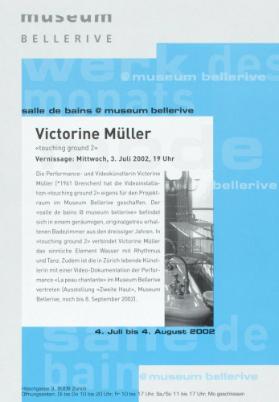 Victorine Müller - "touching ground 2", salle de bains @ museum bellerive



