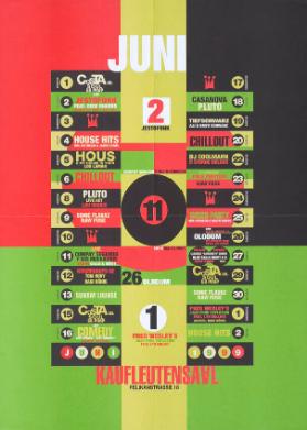 Juni 1999 - Jestofunk - Casanova Pluto - Chill out [...] Kaufleutensaal