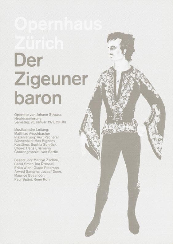 Opernhaus Zürich - Der Zigeunerbaron