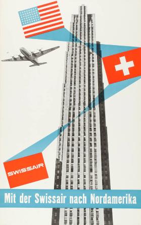 Swissair - Mit der Swissair nach Nordamerika