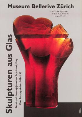 Skultpuren aus Glas - Stanislav Libenský - Jaroslava Brychtová - Retrospektive 1945 bis 1990 - Museum Bellerive Zürich