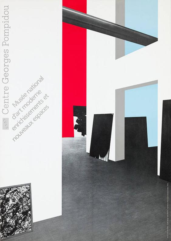 Musée national d'art moderne - Enrichissements et nouveaux espaces - Centre Georges Pompidou