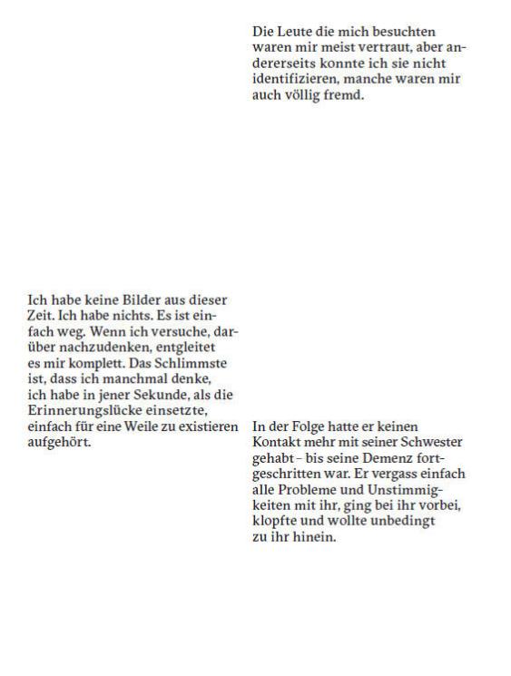 Erinnerungslücke