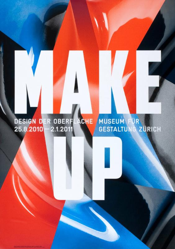 Make Up - Design der Oberfläche - Museum für Gestaltung Zürich