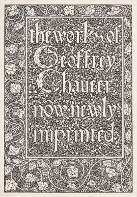 The Works of Geoffrey Chaucer