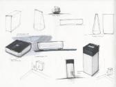 Nose Design Experience, Formale Entwürfe für Internetbox, 2012, Auftraggeber: Swisscom, © Nose …