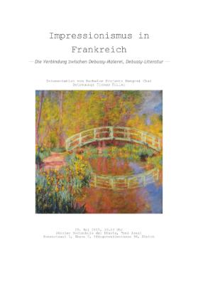 Impressionismus in Frankreich