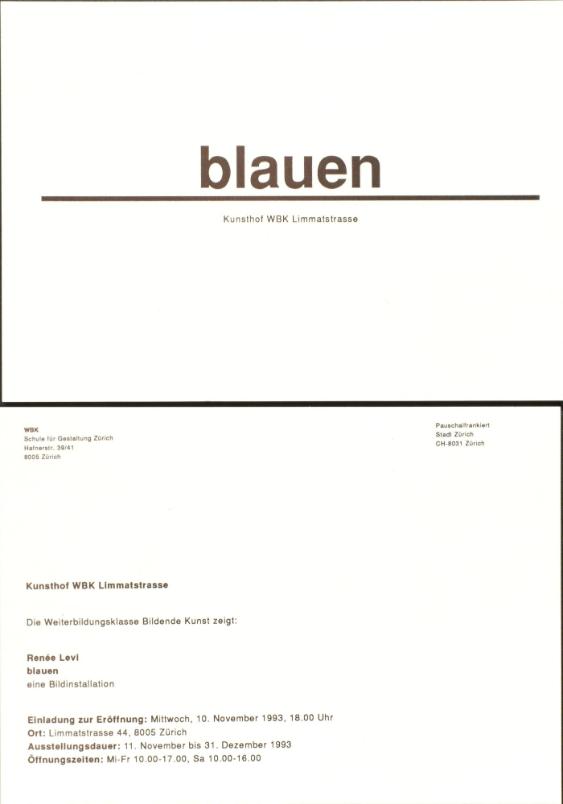 Monica Klingler: Drei Bewegungsstücke