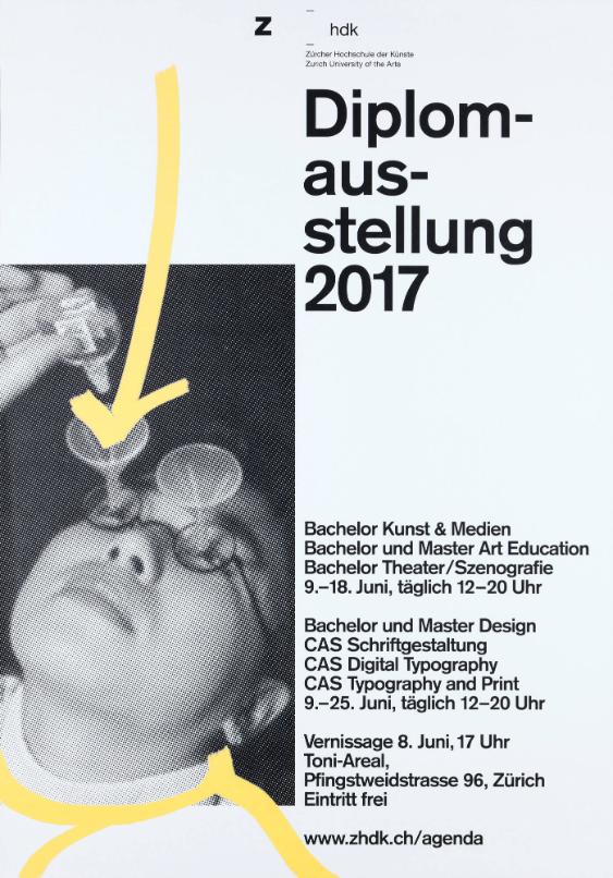 ZHdK Diplomausstellung 2017