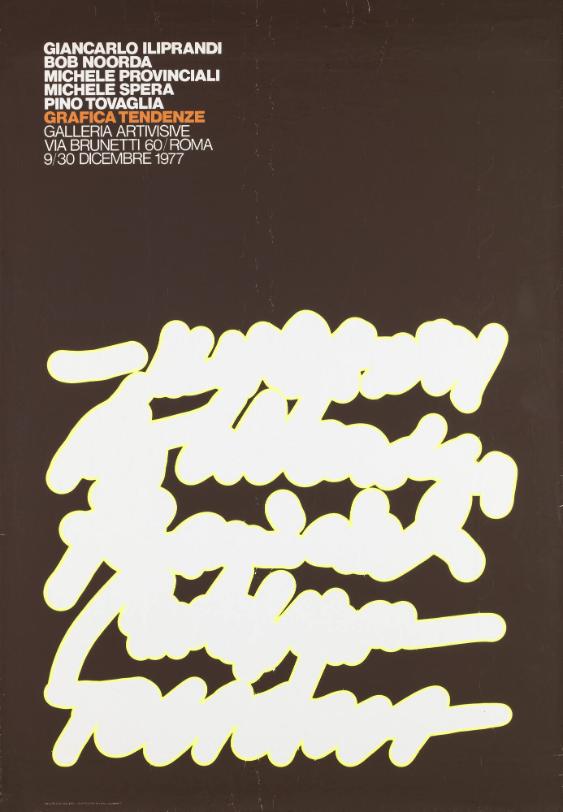 Giancarlo Iliprandi - Bob Noorda - Michele Provinciali - Michele Spera - Pino Tovaglia - Grafica Tendenze - Galleria Artivisive