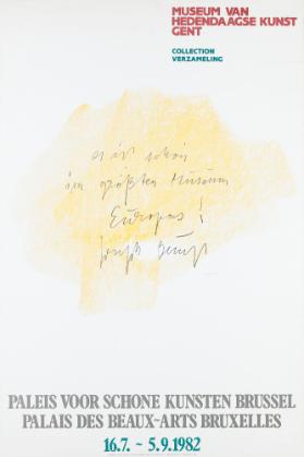 Museum van hedendaagse kunst Gent - Palais voor Schone Kunsten Brussel - Palais des Beaux-Arts Bruxelles - Es ist schön im grössten Museum Europas! Joseph Beuys