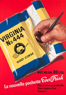 Virginia No 444 - Tabac Schürch - La nouvelle pochette Ever-Fresh