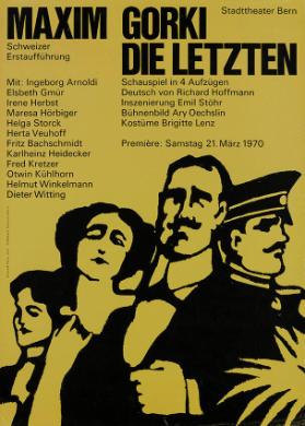 Maxim Gorki - Die Letzten - Stadttheater Bern