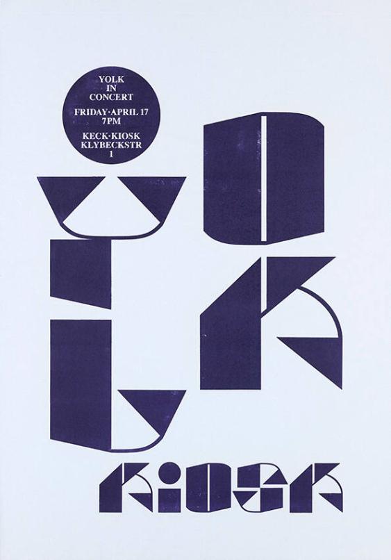 Yolk - Kiosk - Yolk in Concert - Keck Kiosk